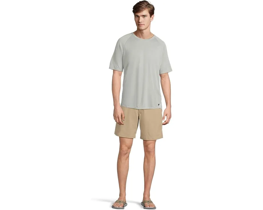 Prana Natural Flow SS Crew футболка с коротким рукавом из переработанного полиэстера