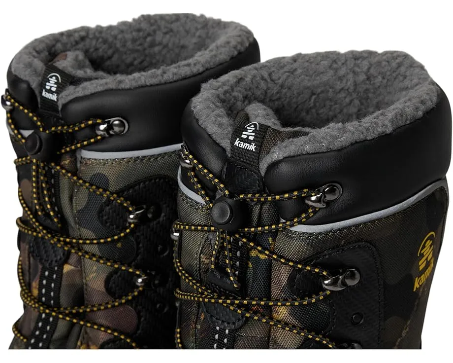Утепленные сапоги Kamik Luke 3 для детей с водонепроницаемым верхом и флисовой подкладкой