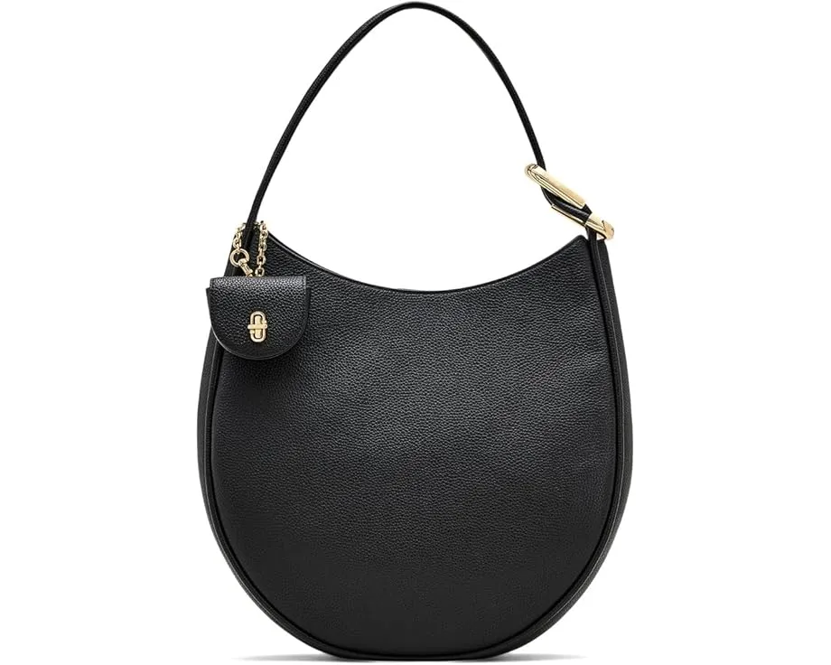 Большая двойная сумка-хобо Marc Jacobs из премиальной кожи