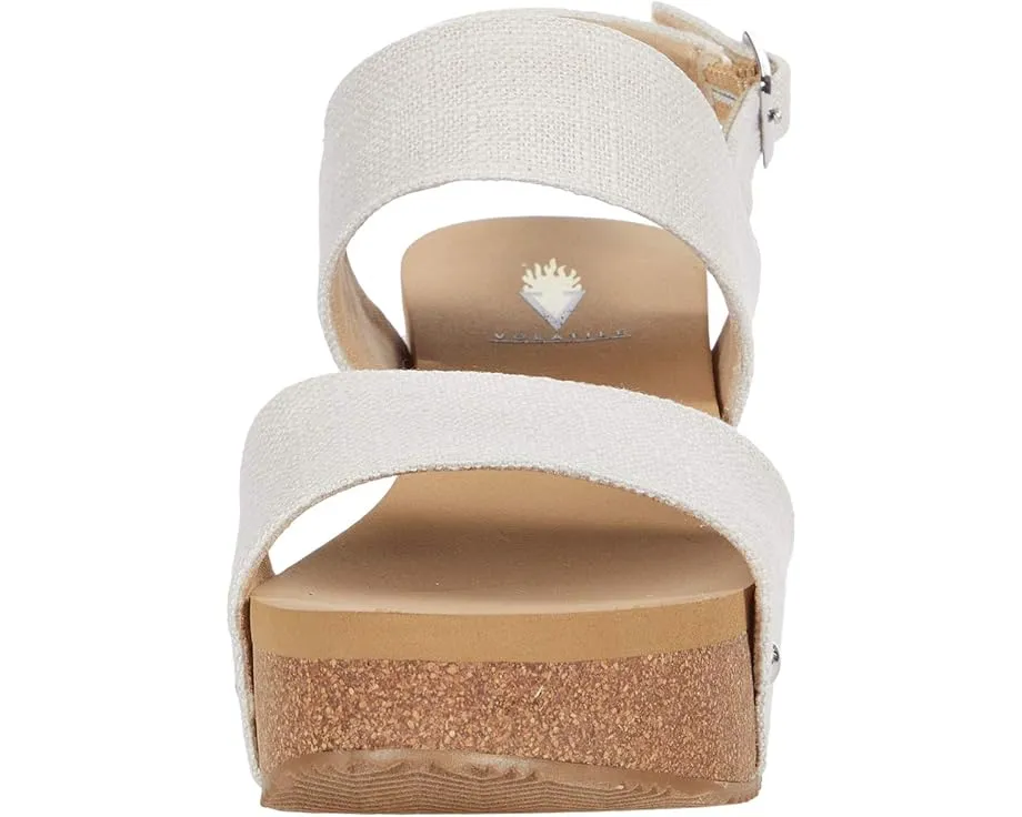 Босоножки VOLATILE Summerlove на пробковом клине с регулируемой застежкой