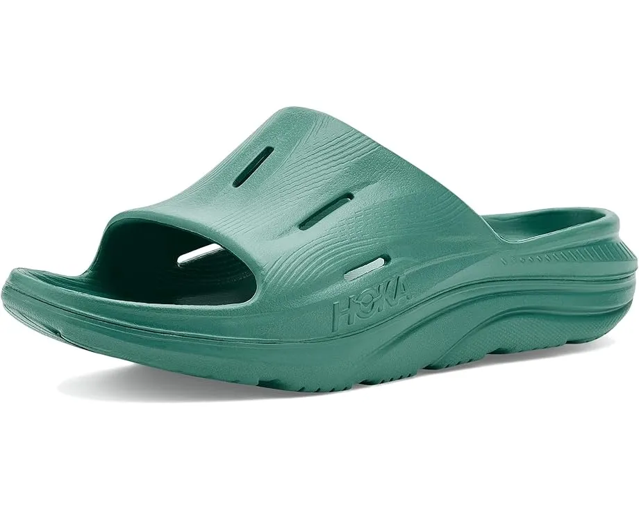 Hoka слайды Ora Recovery Slide 3 с подошвой из сахарного тростника