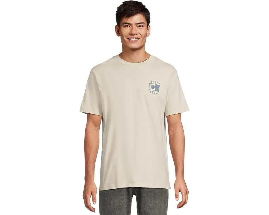 Футболка Salty Crew Call Sign с коротким рукавом и контрастным принтом