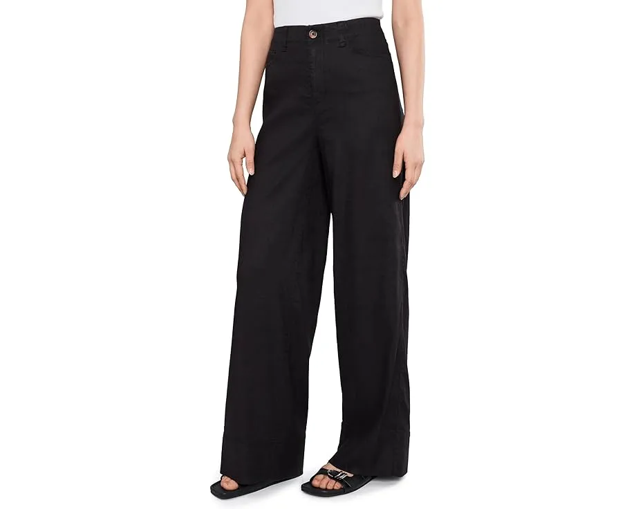 Брюки Trouser из стрейч-льна с широкими штанинами NYDJ