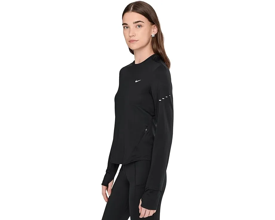 Nike Swift Dri-FIT Ultraviolet беговой лонгслив с круглым вырезом