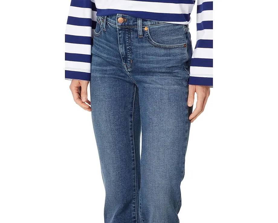Джинсы Madewell Full-Length Kick Out прямого кроя