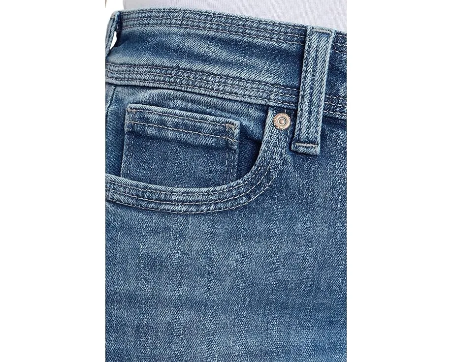 Джинсы Re-New Denim Crop Jeans NYDJ прямого кроя с высокой талией