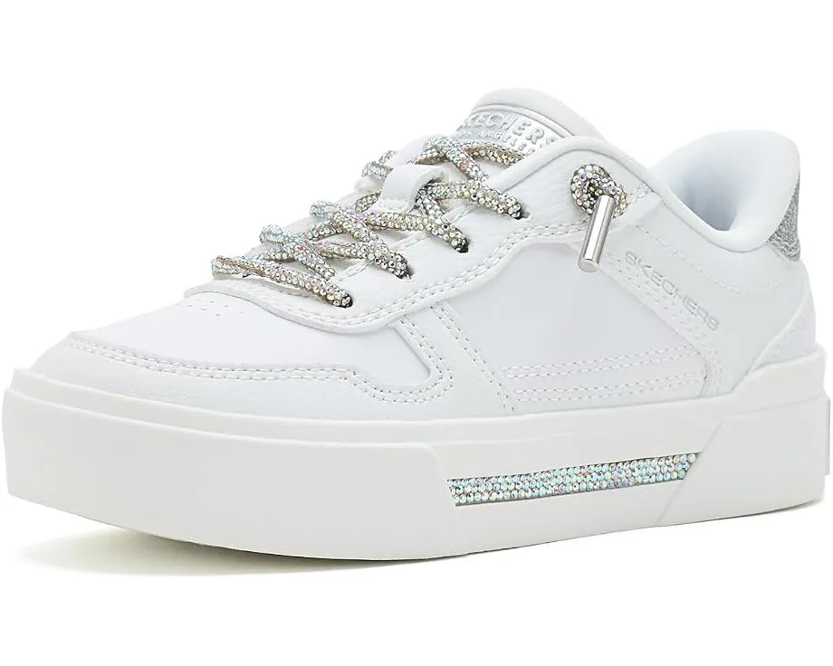 Кроссовки без рук Hands Free Slip Ins Skechers Aura LX 310769L белые
