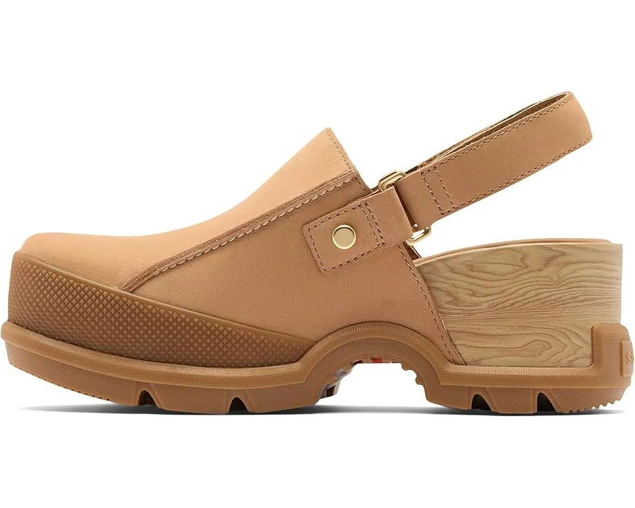 Клоги SOREL Roam’N Clog RBR из гладкой кожи с регулируемой липучкой