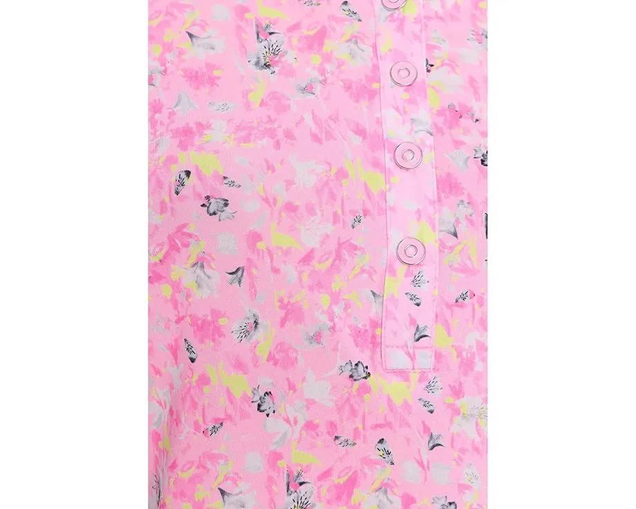 Jamie Sadock футболка с коротким рукавом и V-образным вырезом в цветочном принте