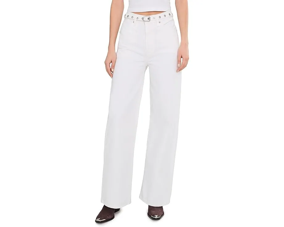 Джинсы Levi's® Premium Ribcage Wide Leg Belted с высокой посадкой и широкими штанинами