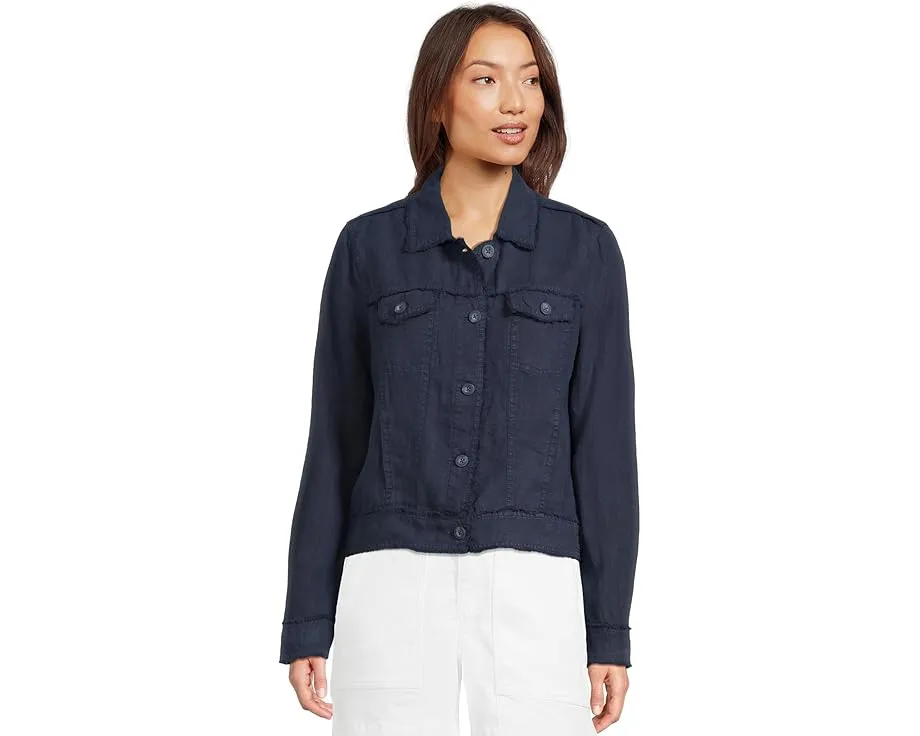 Tommy Bahama джинсовая куртка из льна с необработанным краем Two Palms