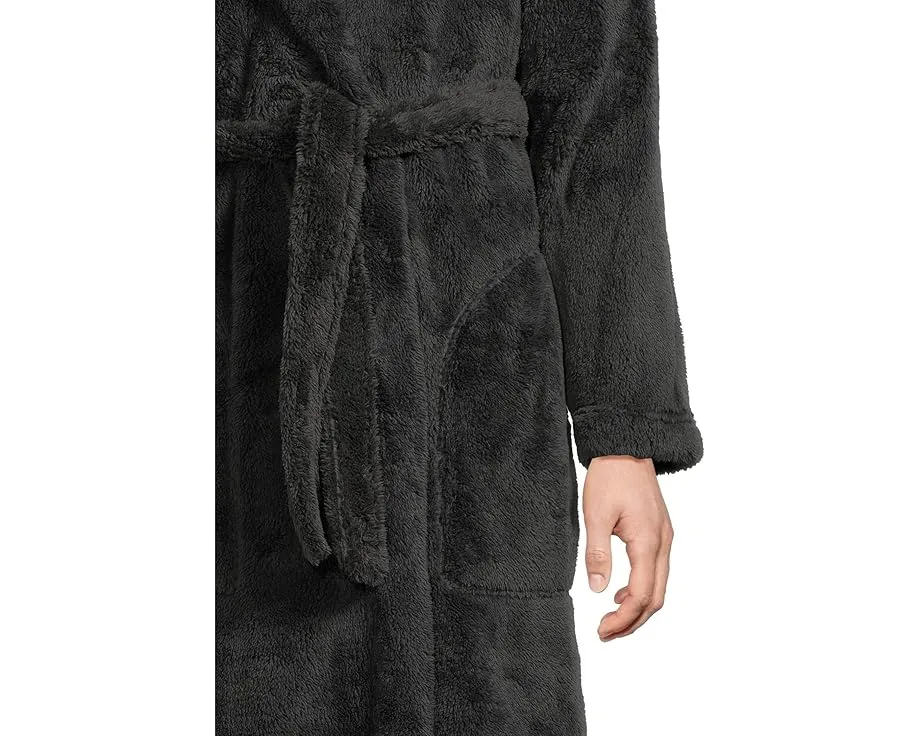 UGG Халат Beckett Hooded Robe с капюшоном из плюшевого флиса