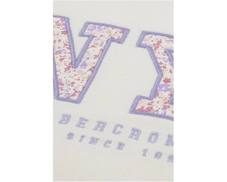 Свитшот с цветочным принтом NYC для детей