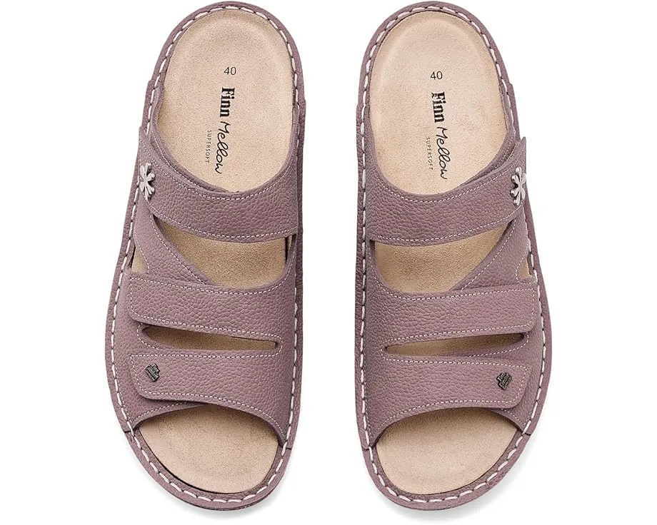 Сандалии Finn Comfort Grenada Rose Streetnubuk на трёх липучках