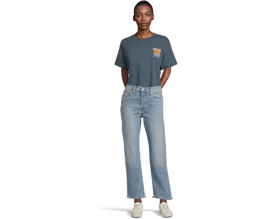 Футболка Salty Crew Posted Boyfriend oversize с коротким рукавом