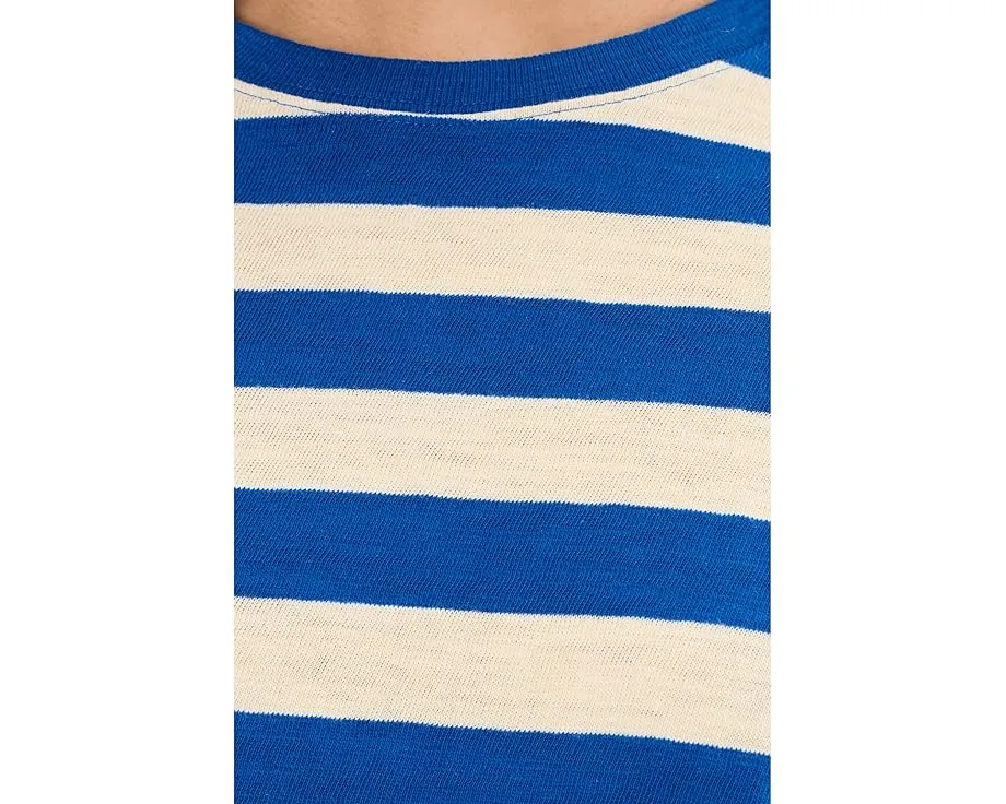 Длинная футболка Faherty Sunwashed Slub Long Sleeve Retro с эффектом поношенности