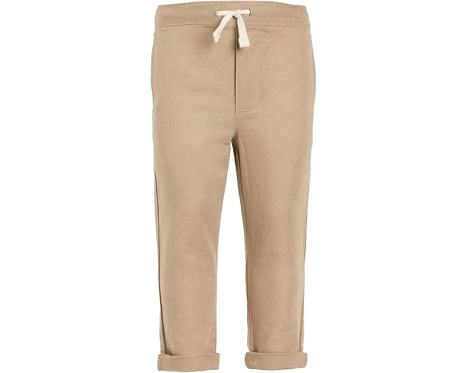 Детские льняные штаны Janie and Jack Linen Roll Up с манжетами