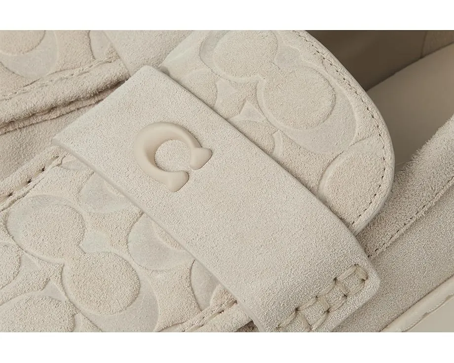 Лоферы COACH Hybrid With Signature с декоративной пряжкой и логотипом