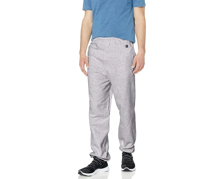 Champion спортивные штаны Cotton Max Fleece серые