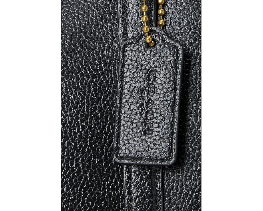 Сумка-тоут COACH Legacy из премиальной кожи на кнопке