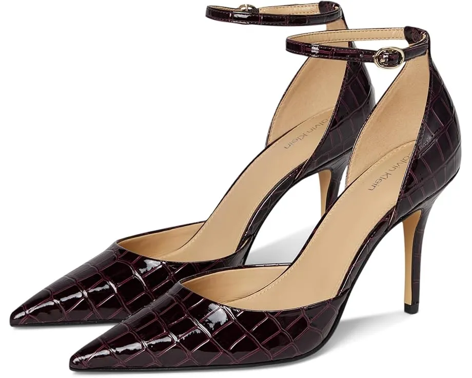 Туфли Olettia от Calvin Klein на шпильке с острым носком и регулируемой лямкой