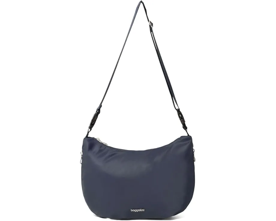 Сумка хобо Baggallini Crescent Convertible с ремнем кроссбоди и ключницей