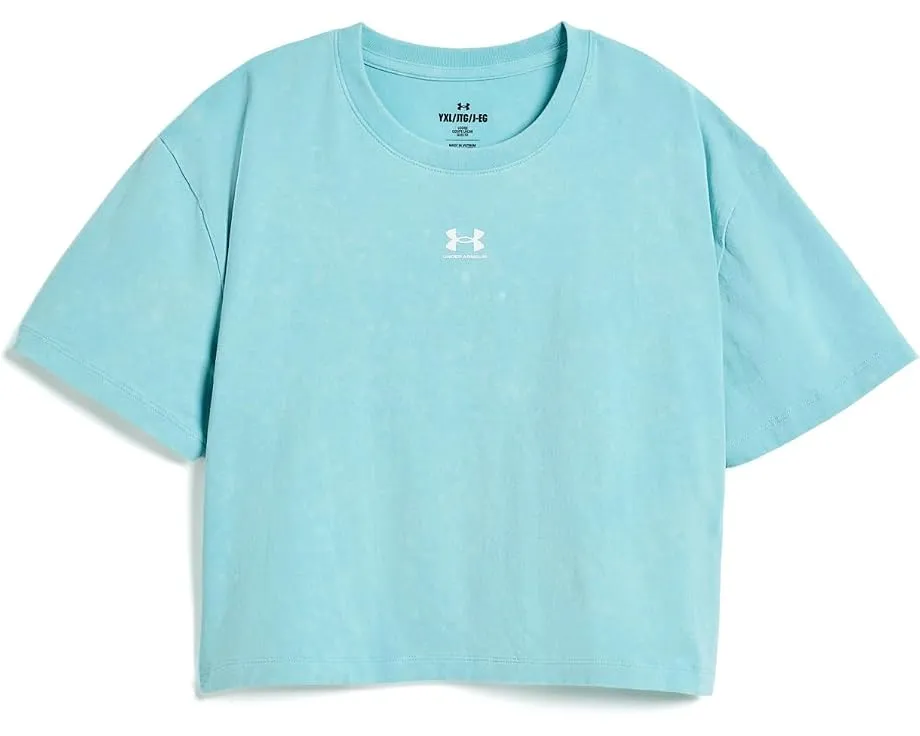 Футболка Under Armour Rival Wash с коротким рукавом для детей старшего возраста