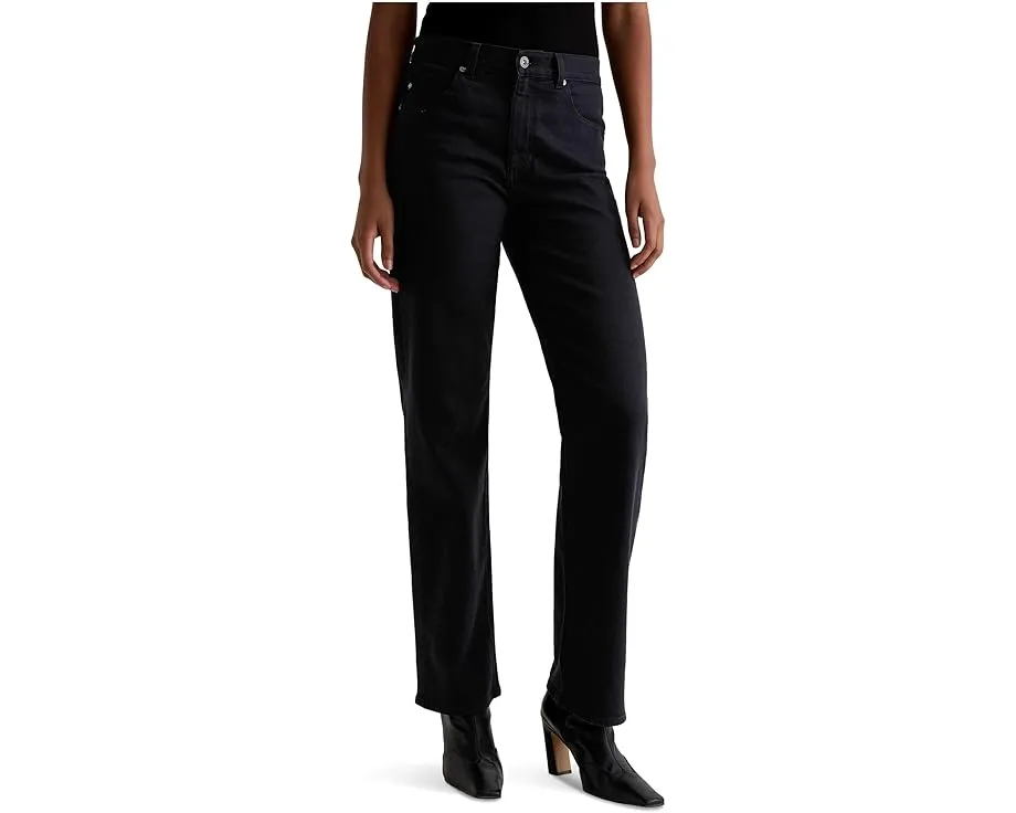 Прямые джинсы Brinley среднего подъема с посадкой на талии от AG Jeans