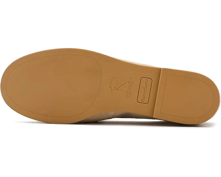 Лоферы Franco Sarto Carita с заостренным носком и кисточкой на экологичной коже