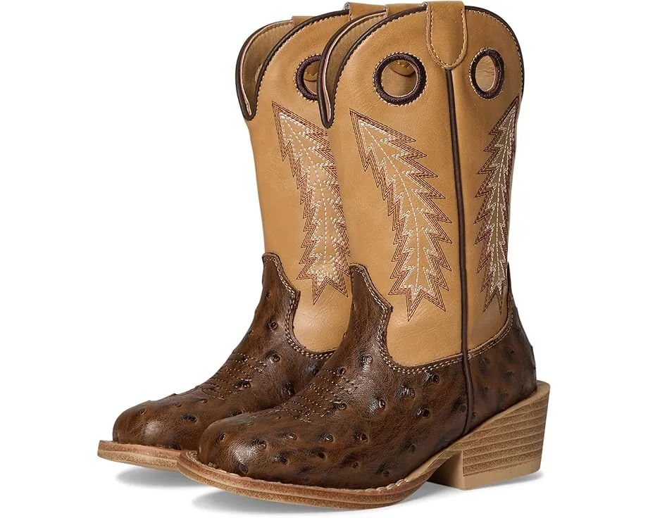 Ковбойские сапоги Walker Bumps с квадратным носком и стежками на голенище