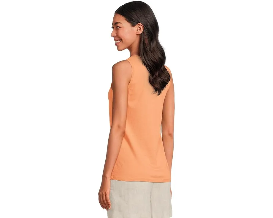 Madewell Northside Vneck Tank из уютного хлопка с V-образным вырезом
