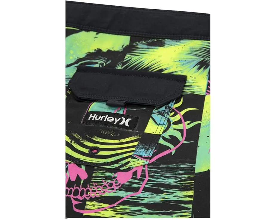 Шорты Hurley Kids Checker Doodle Boardshorts с клетчатым принтом