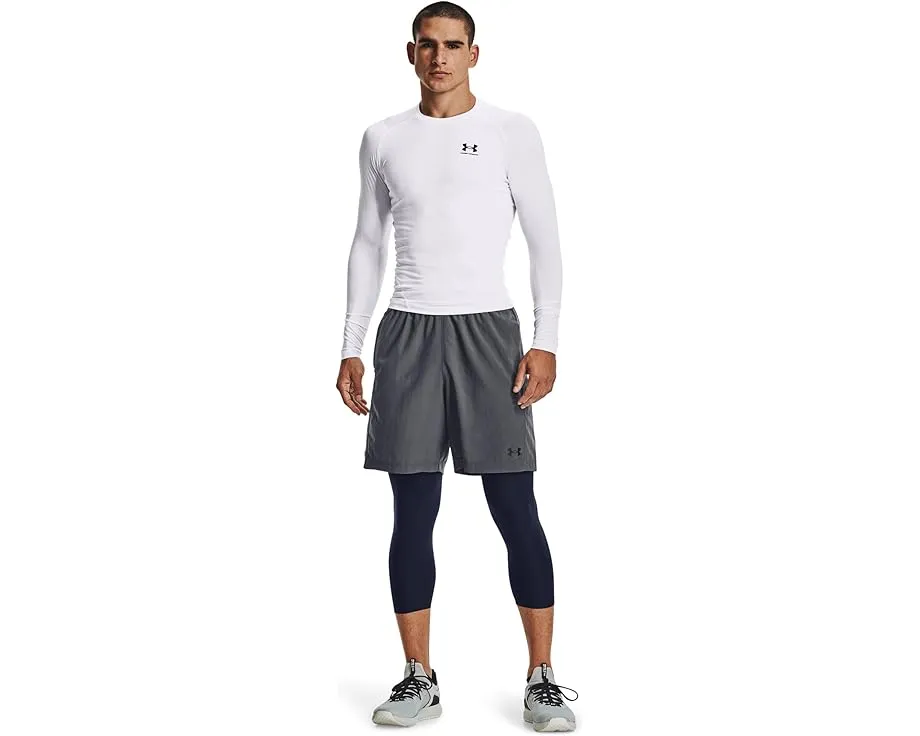 Under Armour Леггинсы 3/4 Heatgear Armour с сетчатыми вставками