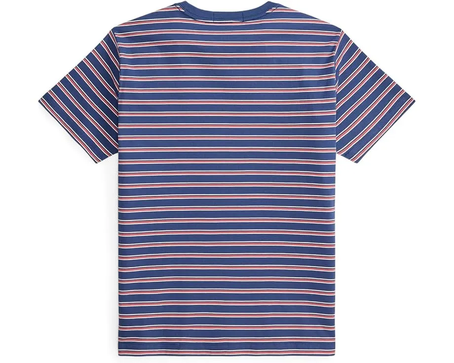 Полосатая хлопковая футболка Polo Ralph Lauren для детей
