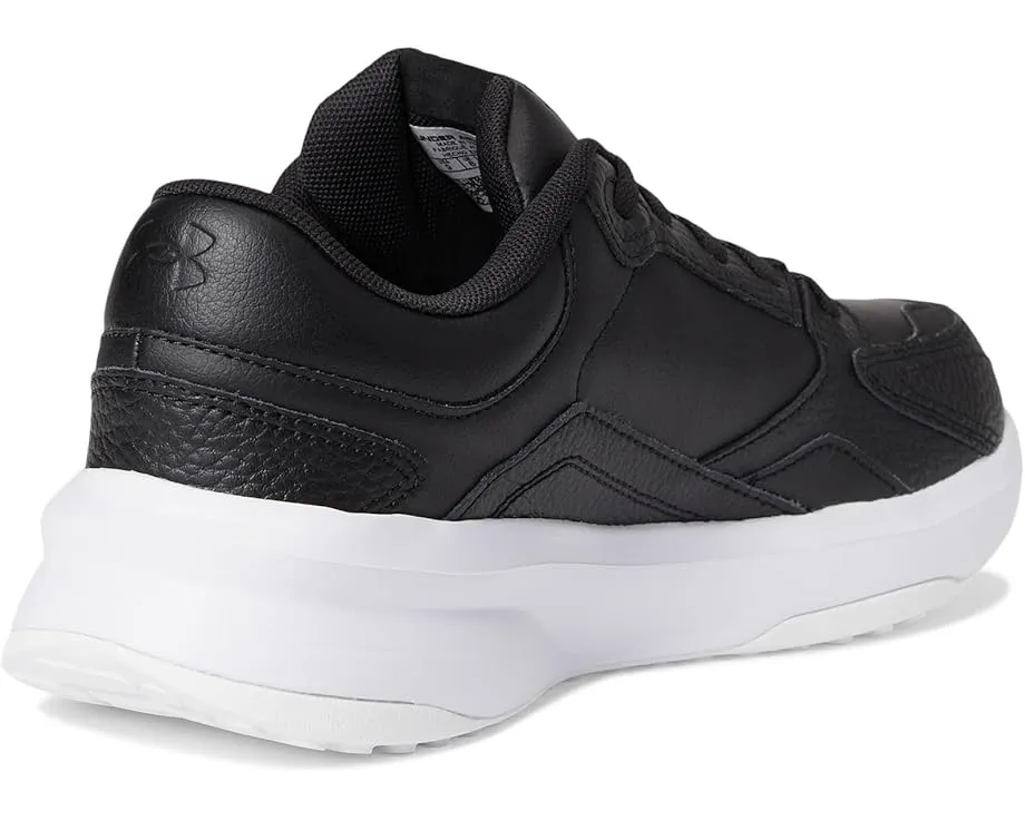 Кроссовки Under Armour Edge Leather с низким верхом и круглым носком