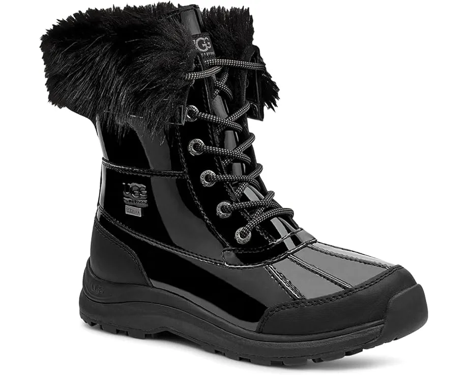 Зимние ботинки UGG Adirondack Boot III из кожи и замши с утеплителем 200g