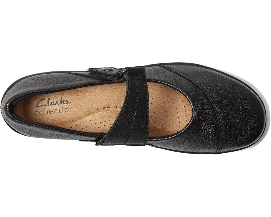 Туфли Clarks Cora Gema на небольшой платформе с регулируемым ремешком