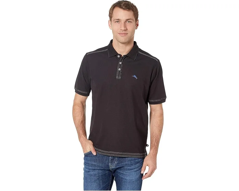 Tommy Bahama Поло Emfielder 2.0 из пике с вышитым марлином