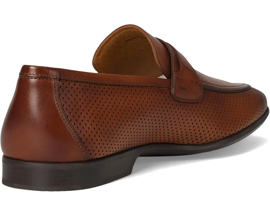 Magnanni Salas туфли с перфорацией и квадратным носком на устойчивом каблуке