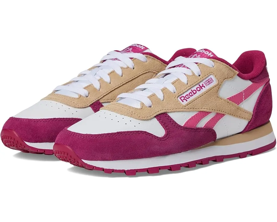 Кроссовки Reebok Lifestyle Classic Leather из кожи с резиновой подошвой