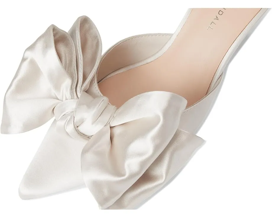 Туфли-мюли Loeffler Randall Margot Bow с бантом и стелькой из кожи