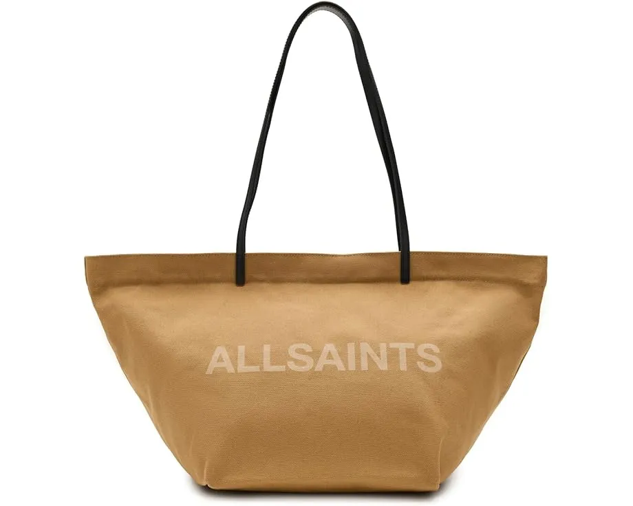 Холщовая сумка-тоут Serafina с застежкой-молнией AllSaints