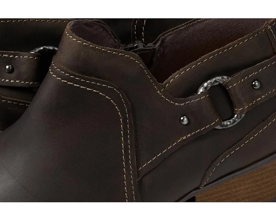 Ботинки Clarks Charlten Grace с кольцевой фурнитурой и удобной стелькой