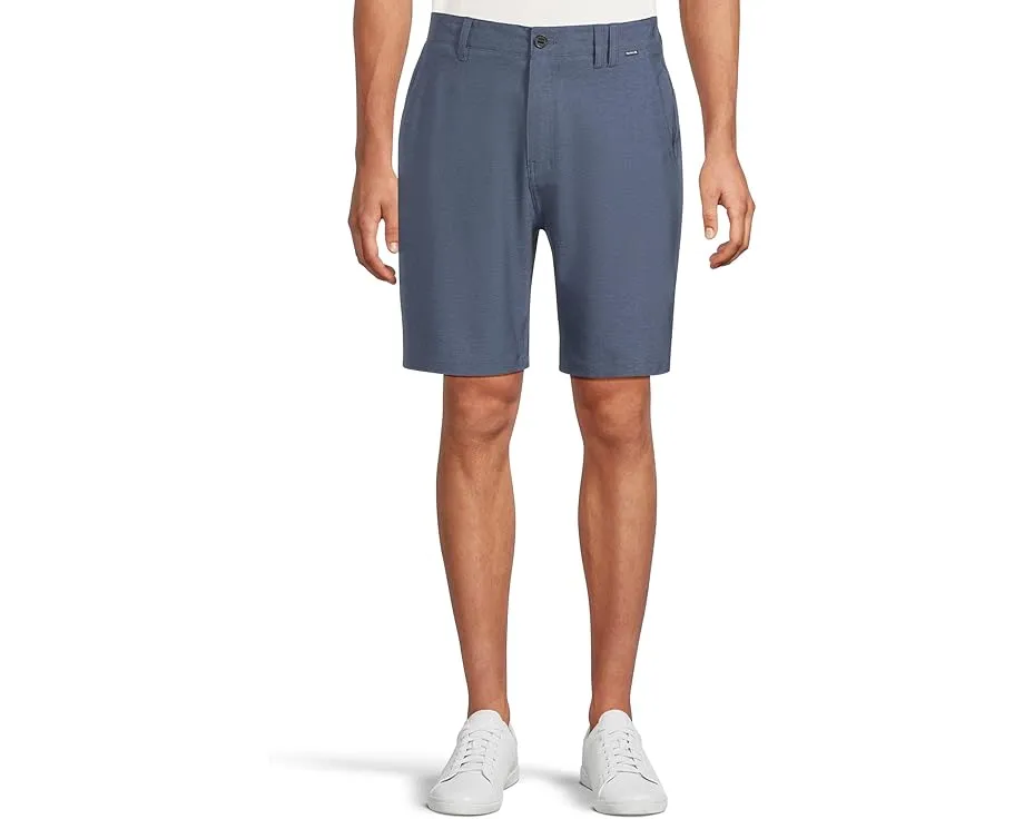 Шорты Hurley Phantom Heather Walkshorts 20 с 4-сторонним стрейчем и влагоотталкивающим покрытием