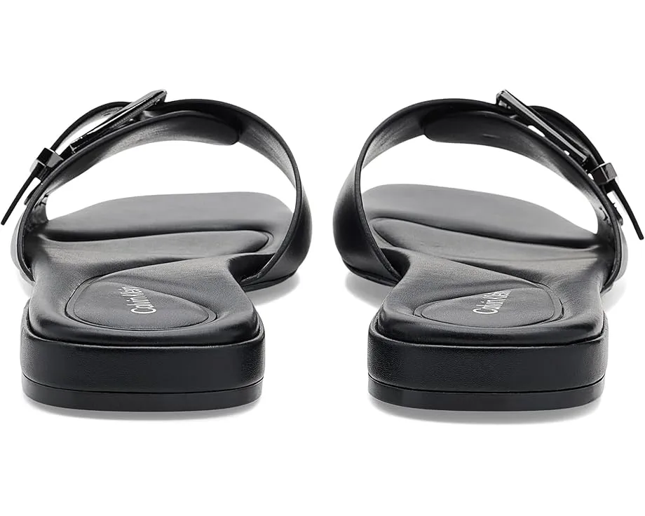 Сандалии Calvin Klein Taurie с квадратным носком и низким квадратным каблуком