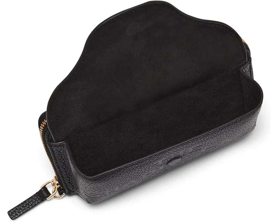 Кожаный чехол для очков Marc Jacobs с двумя отделениями и шестью карманами