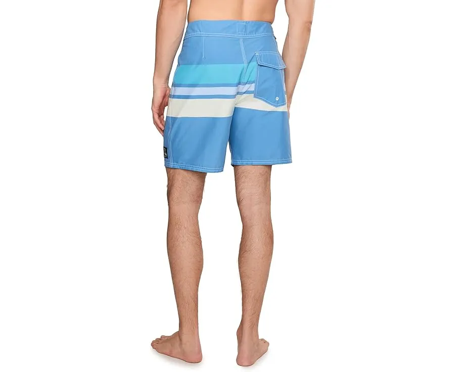 Шорты для серфинга Quiksilver Original Straight Leg 18 с полоской