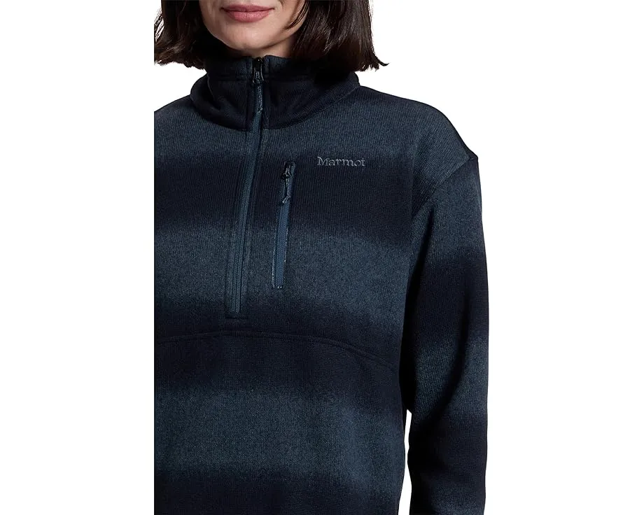 Толстовка Marmot Heavyweight Drop Line Printed с полузастежкой и принтом