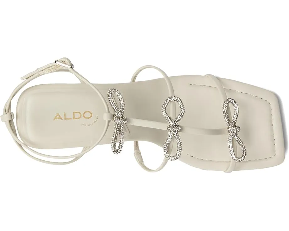 Босоножки ALDO Kaeli с бантом из стразов и квадратным каблуком
