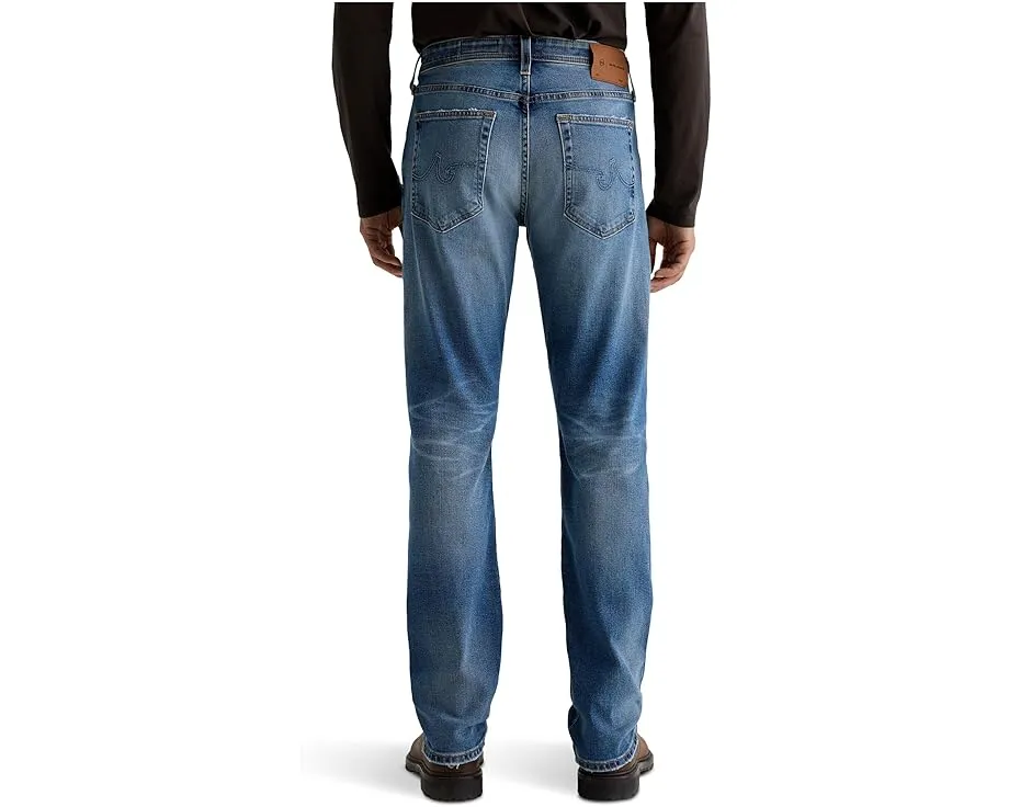 Джинсы AG Jeans Graduate с зауженным кроем и эффектом поношенности